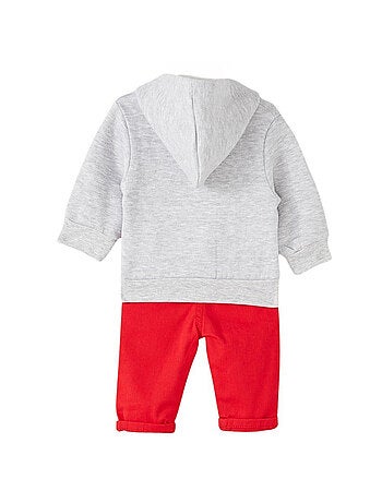 Lee Cooper - Conjunto chaqueta con capucha y pantalón bebé