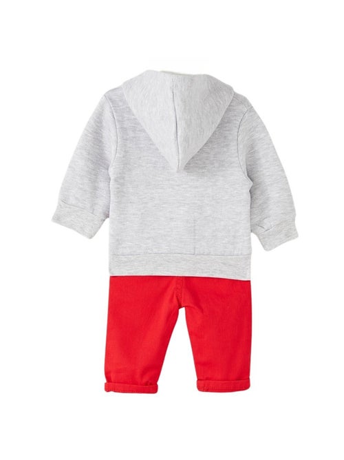 Lee Cooper - Conjunto chaqueta con capucha y pantalón bebé - Kiabi