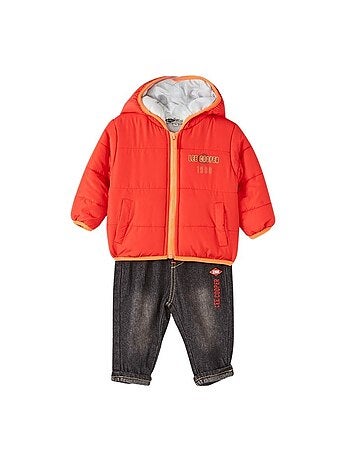 Lee Cooper - Conjunto chaqueta con capucha y pantalón bebé