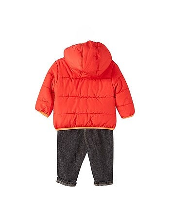 Lee Cooper - Conjunto chaqueta con capucha y pantalón bebé