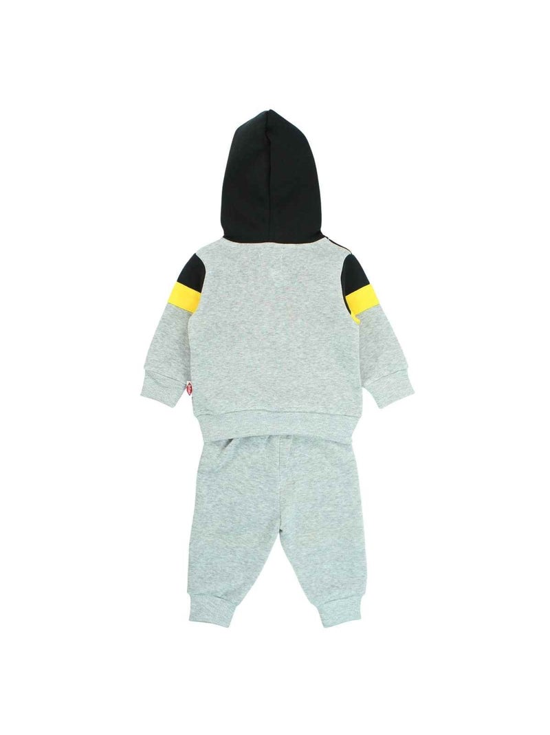 Lee Cooper - Conjunto chaqueta con capucha y pantalón de jogging bebé Gris - Kiabi