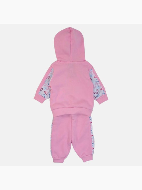 Lee Cooper - Conjunto chaqueta con capucha y pantalón de jogging bebé niña - Kiabi