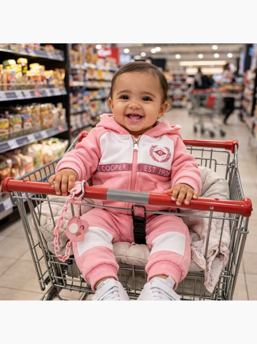 Lee Cooper - Conjunto chaqueta con capucha y pantalón de jogging bebé niña - Kiabi