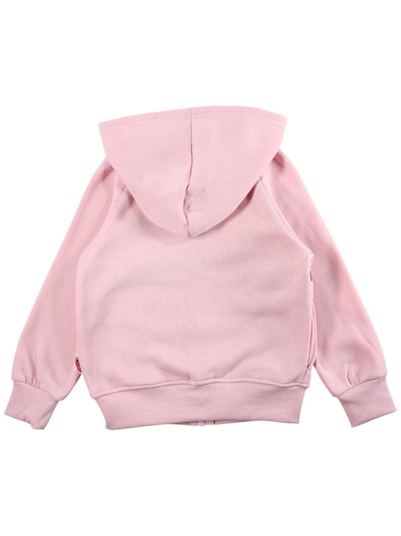Lee Cooper - Conjunto chaqueta con capucha y pantalón de jogging bebé niña Rosa claro - Kiabi