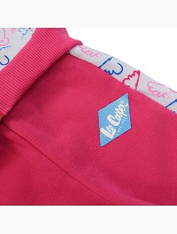 Lee Cooper - Conjunto chaqueta con capucha y pantalón de jogging bebé niña
