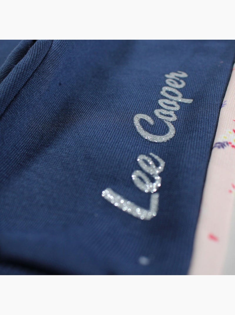 Lee Cooper - Conjunto chaqueta con capucha y pantalón de jogging bebé niña Rosa - Kiabi