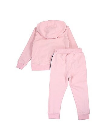 Lee Cooper - Conjunto chaqueta con capucha y pantalón de jogging niña