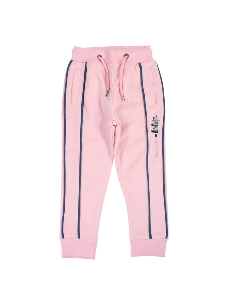 Lee Cooper - Conjunto chaqueta con capucha y pantalón de jogging niña Rosa - Kiabi