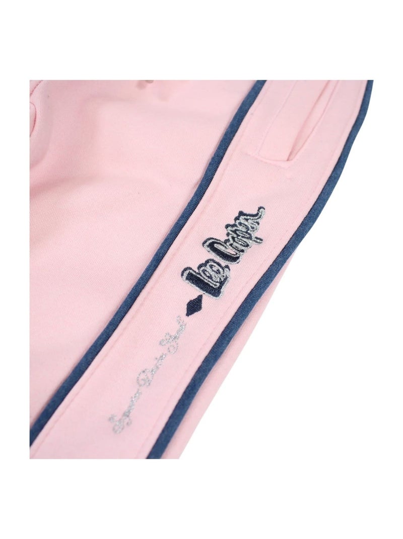 Lee Cooper - Conjunto chaqueta con capucha y pantalón de jogging niña Rosa - Kiabi