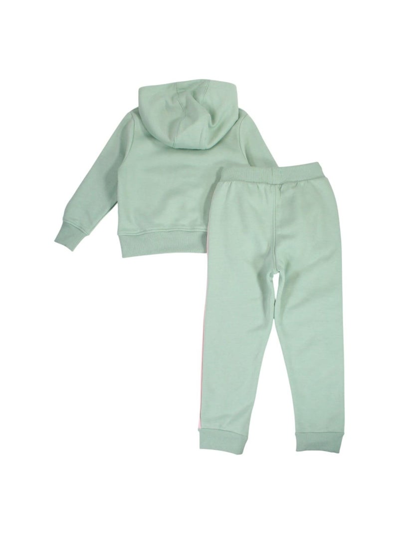 Lee Cooper - Conjunto chaqueta con capucha y pantalón de jogging niña Verde - Kiabi
