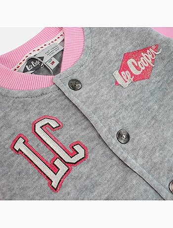 Lee Cooper - Conjunto chaqueta y pantalón de jogging bebé niña
