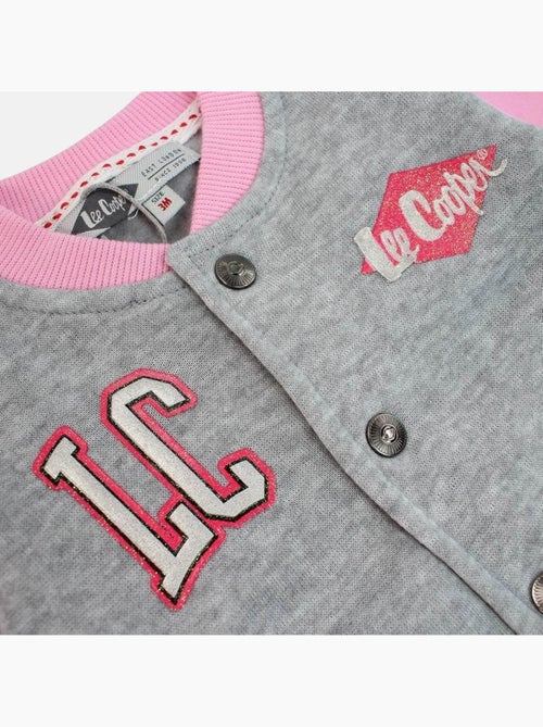 Lee Cooper - Conjunto chaqueta y pantalón de jogging bebé niña - Kiabi Lee Cooper - Conjunto chaqueta y pantalón de jogging bebé niña - Kiabi