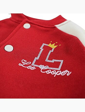 Lee Cooper - Conjunto chaqueta y pantalón de jogging bebé niña