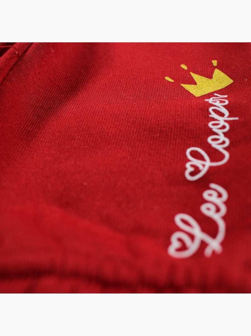 Lee Cooper - Conjunto chaqueta y pantalón de jogging bebé niña Rojo - Kiabi