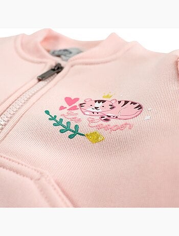 Lee Cooper - Conjunto chaqueta y pantalón de jogging bebé niña