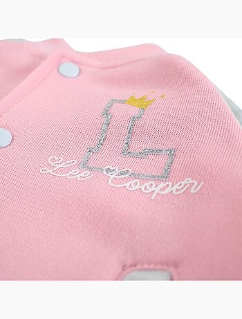 Lee Cooper - Conjunto chaqueta y pantalón de jogging bebé niña