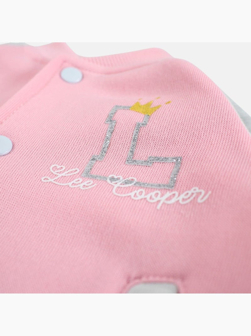 Lee Cooper - Conjunto chaqueta y pantalón de jogging bebé niña Rosa - Kiabi