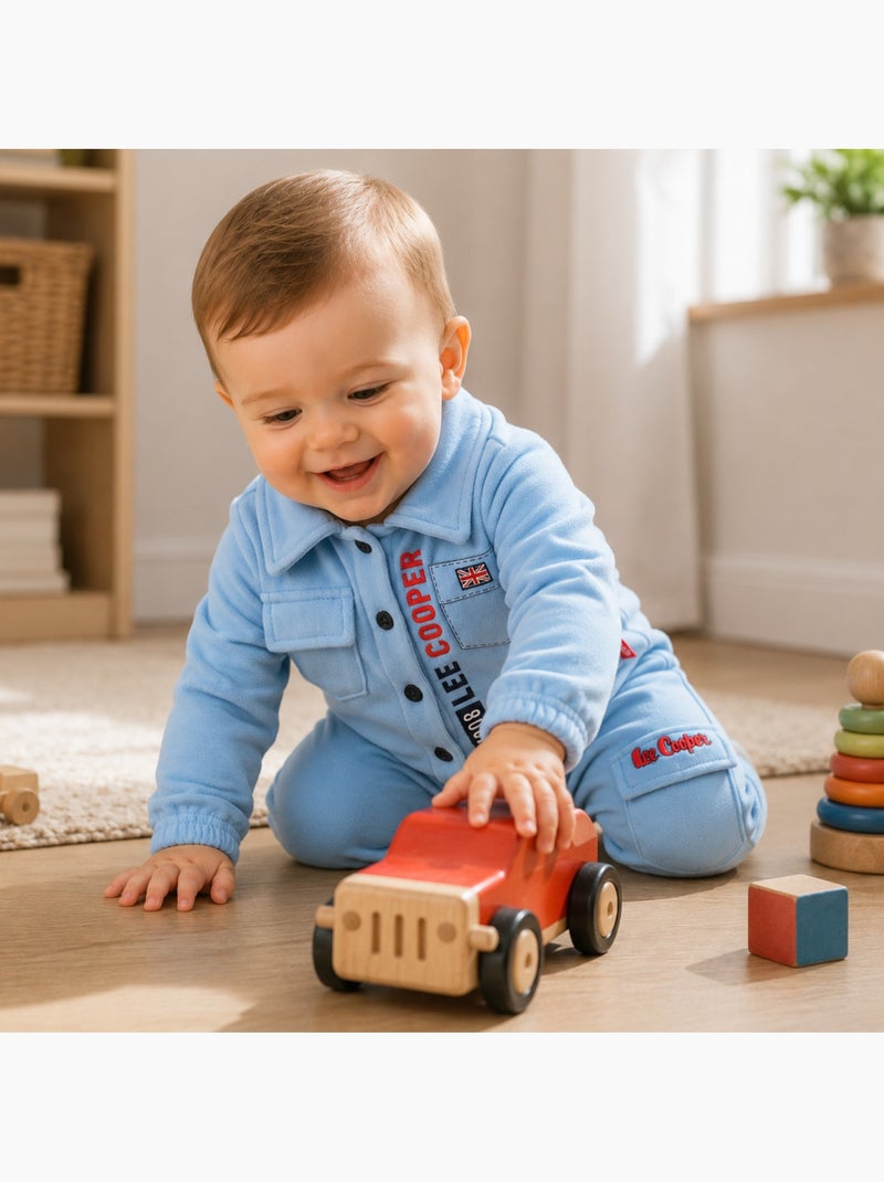 Lee Cooper - Conjunto chaqueta y pantalón de jogging bebé niño Azul - Kiabi