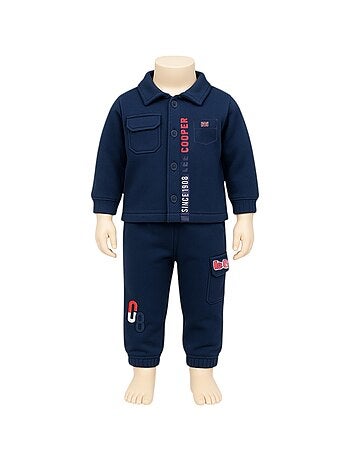 Lee Cooper - Conjunto chaqueta y pantalón de jogging bebé niño