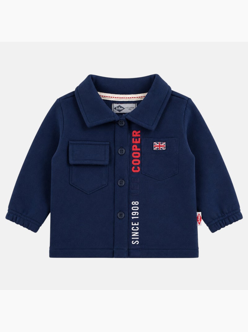 Lee Cooper - Conjunto chaqueta y pantalón de jogging bebé niño Azul marino - Kiabi
