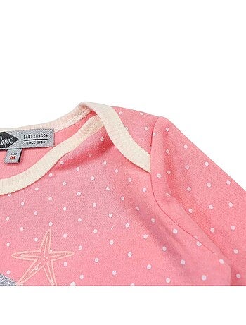 Lee Cooper - Conjunto body con camiseta de manga larga y leggings bebé