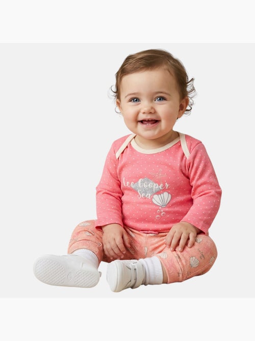 Lee Cooper - Conjunto de 2 bodies y pantalón bebé - Kiabi