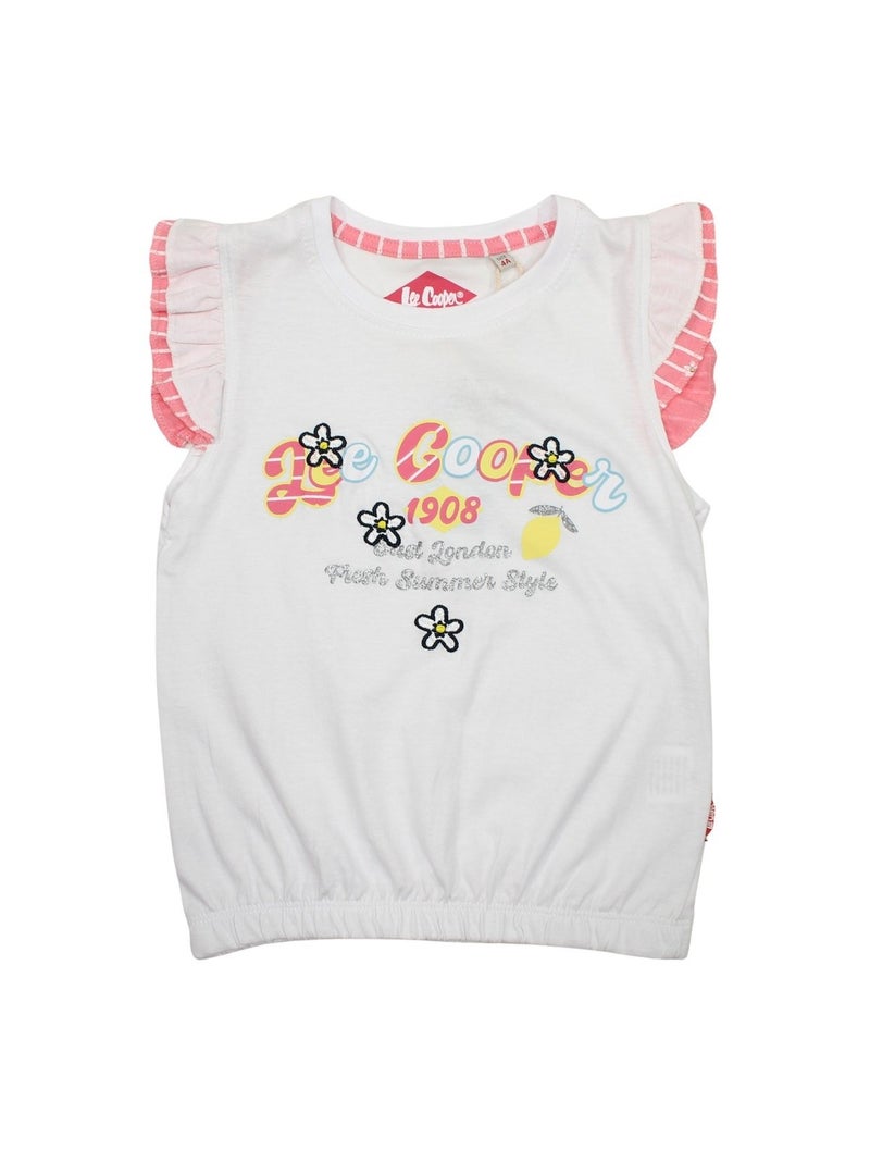 Lee cooper - conjunto de camiseta y pantalón corto a juego con estampados Rosa - Kiabi