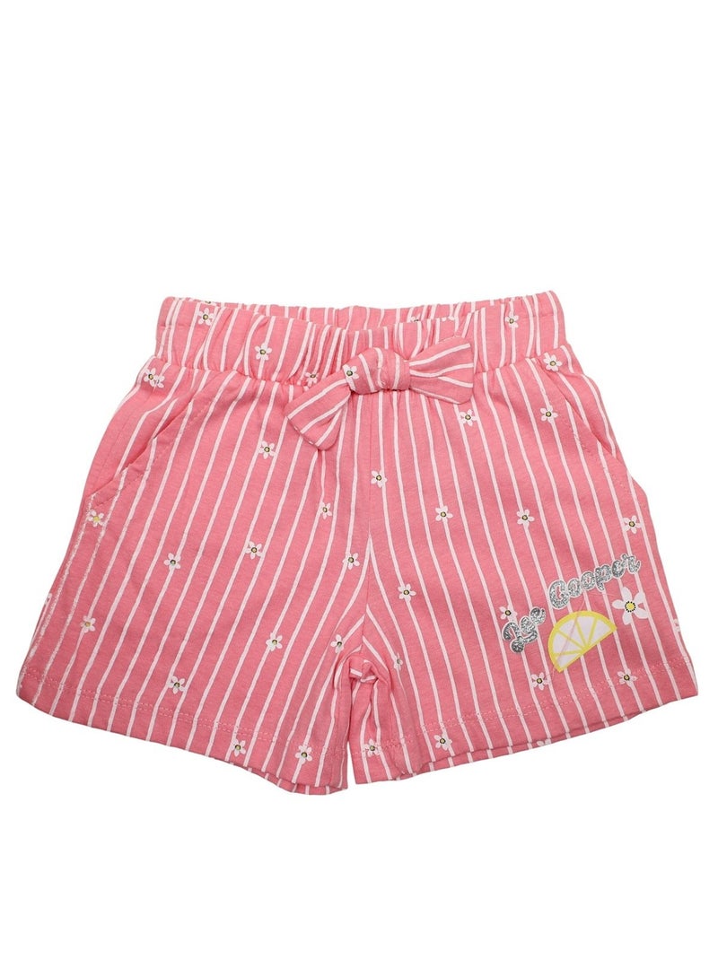 Lee cooper - conjunto de camiseta y pantalón corto a juego con estampados Rosa - Kiabi