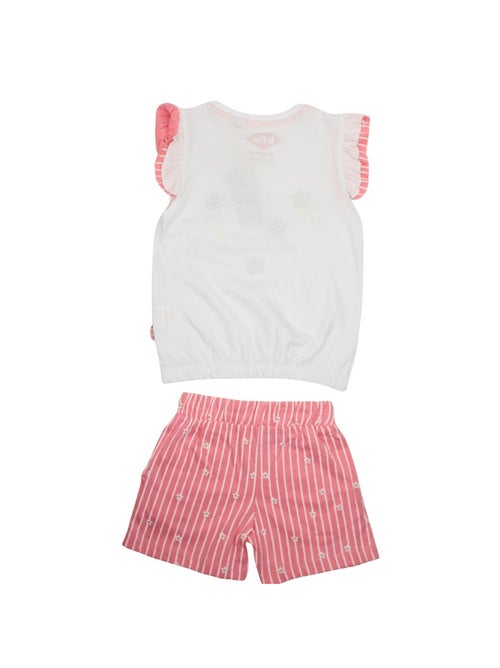 Lee cooper - conjunto de camiseta y pantalón corto a juego con estampados - Kiabi