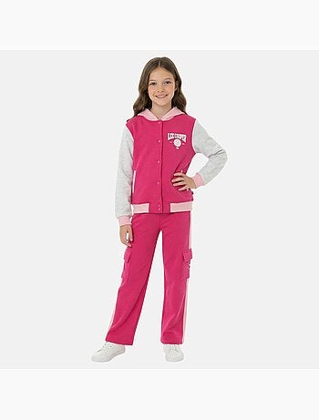 Lee cooper - conjunto de chaqueta teddy abotonada y pantalón de chándal