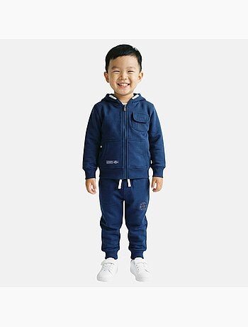 Lee Cooper - Conjunto infantil compuesto por chaqueta con capucha y cremallera y pantalón