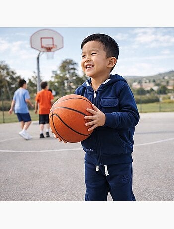 Lee Cooper - Conjunto infantil compuesto por chaqueta con capucha y cremallera y pantalón