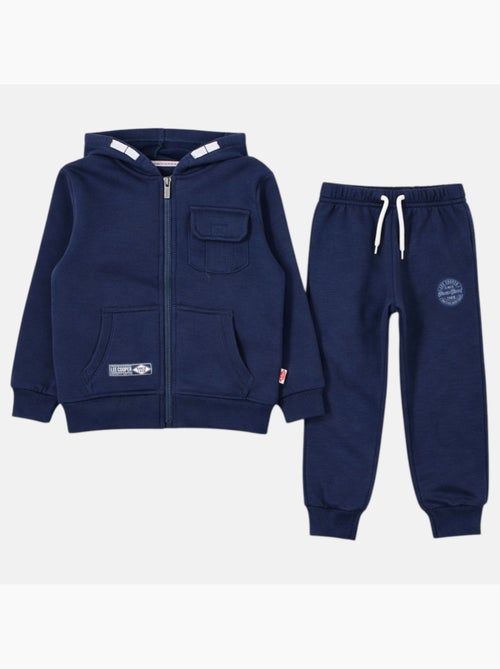 Lee Cooper - Conjunto infantil  compuesto por chaqueta con capucha y cremallera y pantalón - Kiabi