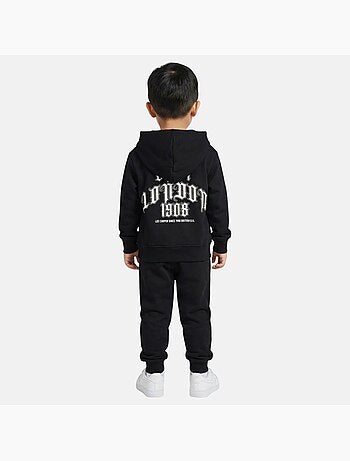 Lee Cooper - Conjunto infantil compuesto por chaqueta con capucha y cremallera y pantalón