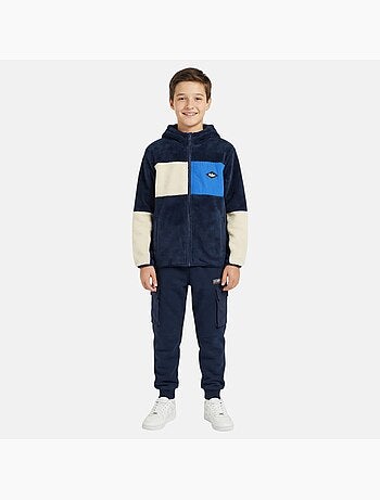 Lee Cooper - Conjunto infantil compuesto por sudadera con capucha y cremallera y pantalón