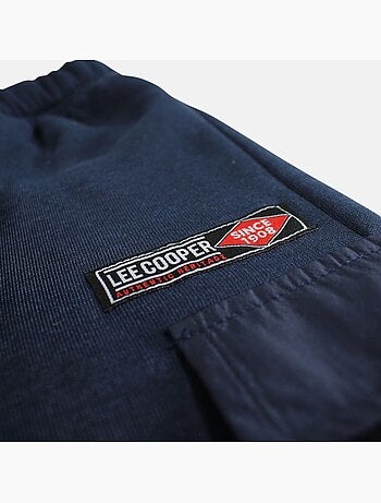 Lee Cooper - Conjunto infantil compuesto por sudadera con capucha y cremallera y pantalón
