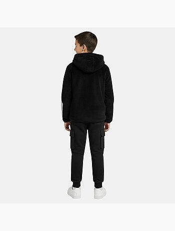 Lee Cooper - Conjunto infantil compuesto por sudadera con capucha y cremallera y pantalón