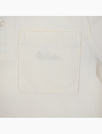 Lee Cooper - Conjunto infantil LEE COOPER compuesto por un polo de manga corta y un short a juego