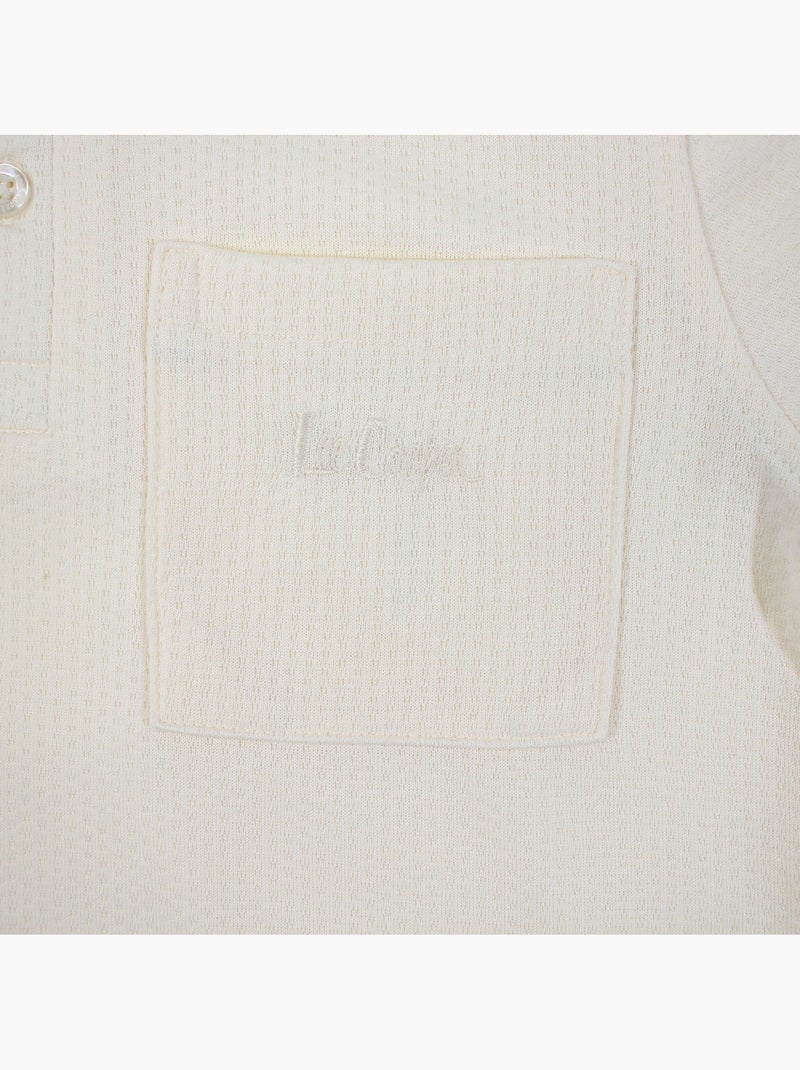 Lee Cooper - Conjunto infantil LEE COOPER compuesto por un polo de manga corta y un short a juego Beige - Kiabi