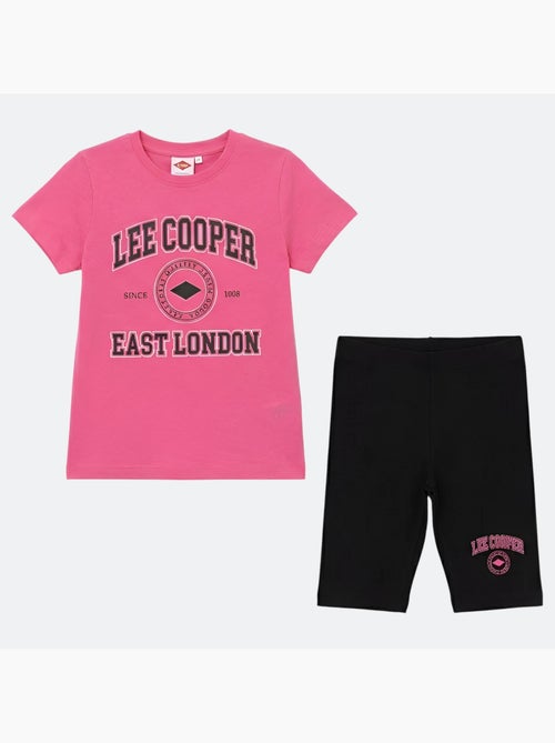 Lee Cooper - Conjunto niña camiseta de manga corta y bermuda - Kiabi