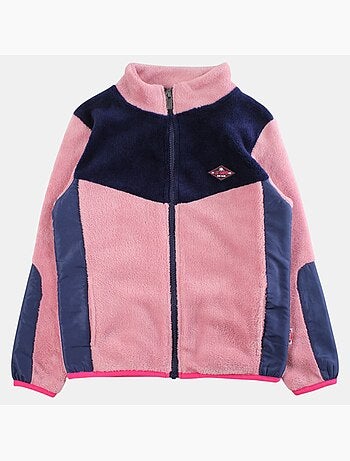 Lee Cooper - Conjunto niña compuesto por chaqueta con cremallera y pantalón de jogging