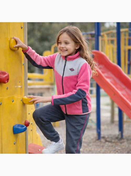 Lee Cooper - Conjunto niña compuesto por chaqueta con cremallera y pantalón de jogging - Kiabi Lee Cooper - Conjunto niña compuesto por chaqueta con cremallera y pantalón de jogging - Kiabi