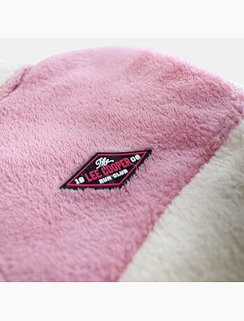 Lee Cooper - Conjunto niña compuesto por chaqueta con cremallera y pantalón de jogging