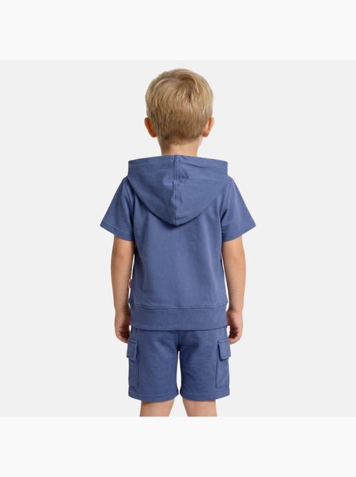 Lee Cooper - Conjunto niño camiseta de manga corta con capucha y pantalón corto - Kiabi