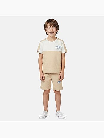 Lee Cooper - Conjunto niño camiseta de manga corta y pantalón corto a juego