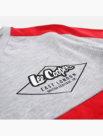 Lee Cooper - Conjunto niño camiseta de manga corta y pantalón corto a juego