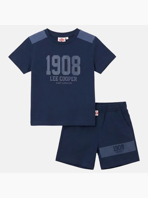 Lee Cooper - Conjunto niño camiseta de manga corta y pantalón corto - Kiabi