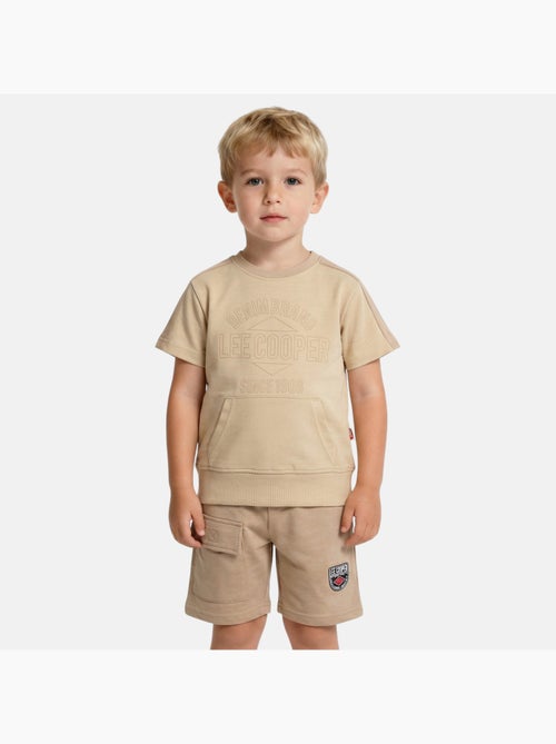 Lee Cooper - Conjunto niño camiseta de manga corta y pantalón corto - Kiabi