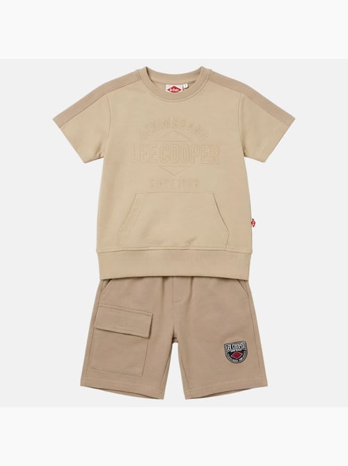 Lee Cooper - Conjunto niño camiseta de manga corta y pantalón corto - Kiabi