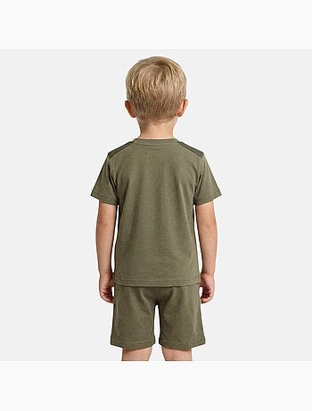 Lee Cooper - Conjunto niño camiseta de manga corta y pantalón corto